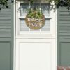 Welcome Sign Front Door Decoration