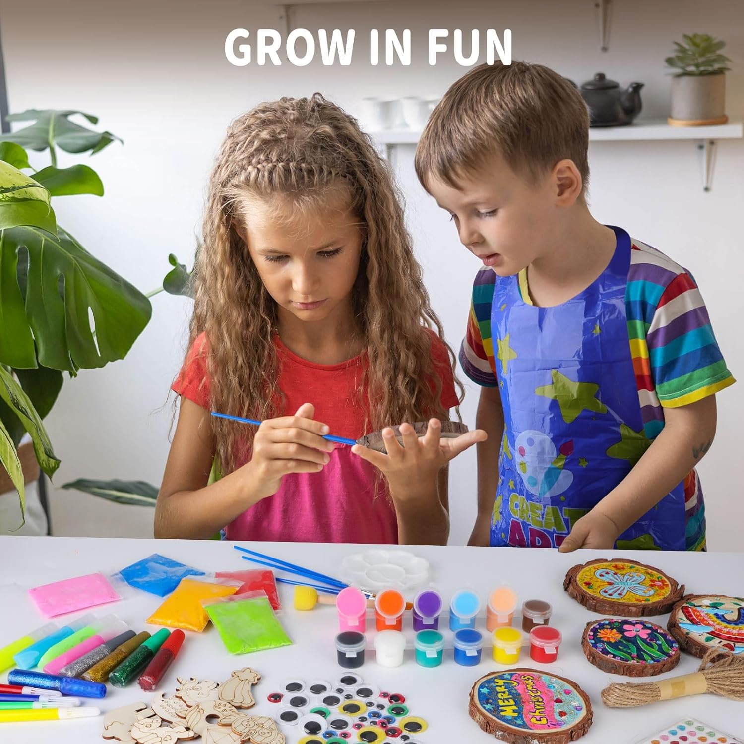 EPUMP Wooden Painting Crafts