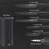 Universal Knife Block, Utility Knife Block Set