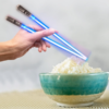 LED Glowing Light Saber Star Wars Chop Sticks
