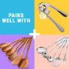 Kitchen Durable Silicone Spoon Rest with Drip Pad