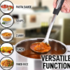 Stainless Steel Soup Ladle Silver Black-12